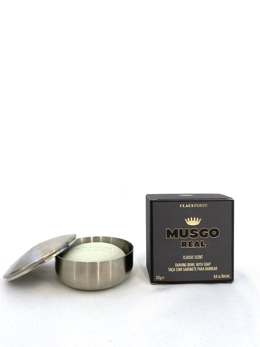 Musgo Real Shaving Bowl & Soap - Classic Scent